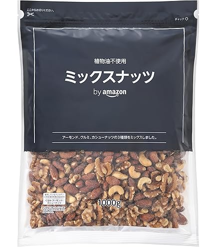 Amazon.co.jp: アイリスプラザ ナッツ 無塩 5種 850g 素焼き